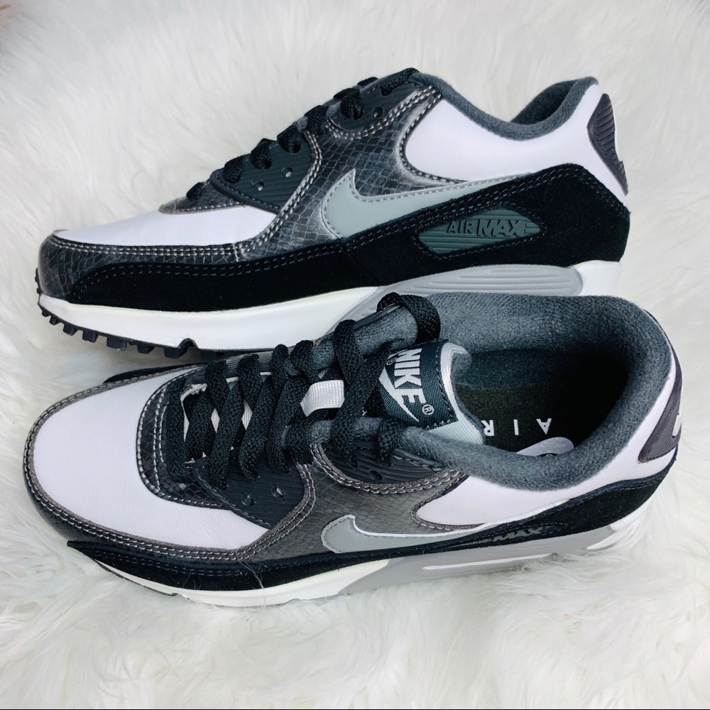 Nike Air Max 90 Python Black White - Picture 8 of 8